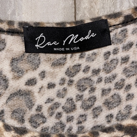 Rae Mode Leopard Print Dress Sz 1XL - Picture 2 of 3